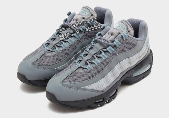 耐克Air Max 95 OG经典灰绿配色带着清凉感