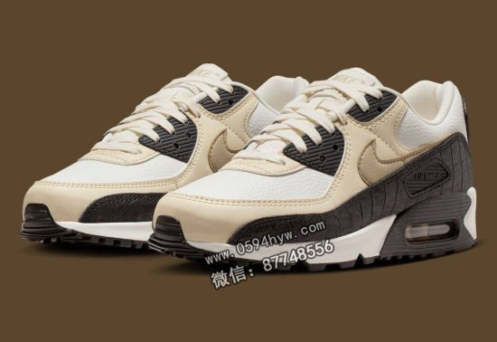 这款耐克Air Max 90有鳄鱼皮护板