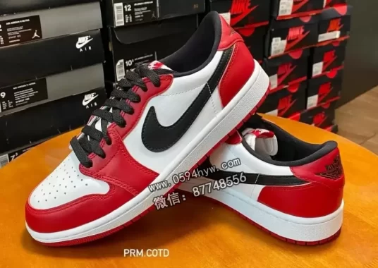 Air Jordan 1 低帮经典款“芝加哥”将于2025年11月再次发售