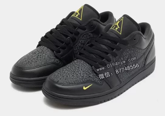 2025秋冬季Air Jordan 1低帮再次由“大象纹”归来