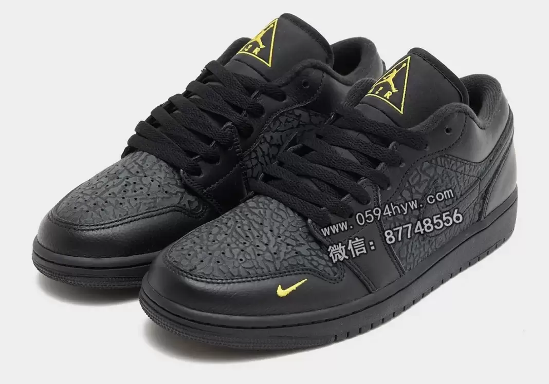2025秋冬季Air Jordan 1低帮再次由“大象纹”归来