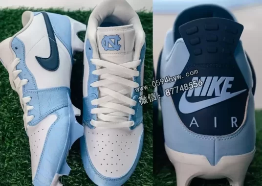 北卡大学篮球队发布2025赛季的Air Jordan 4和Air Jordan 1低帮运动鞋