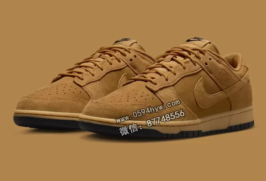 耐克Dunk Low“小麦”鞋款将于2025年秋季回归