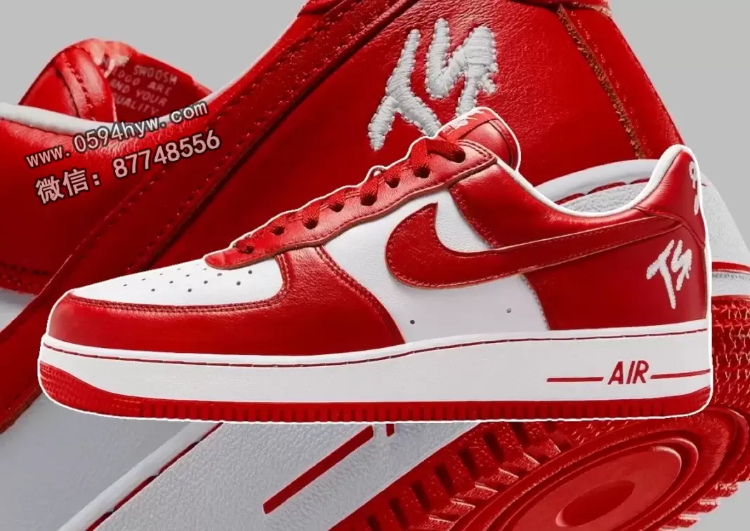 Terror Squad x Nike Air Force 1 低帮版「大学红」9月30日发售