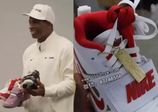 狄恩·桑德斯展示Nike钻石草原Proto 92样品