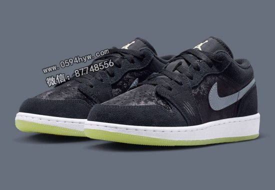 Air Jordan 1 Low GS“内在野兽”配备夜光大底