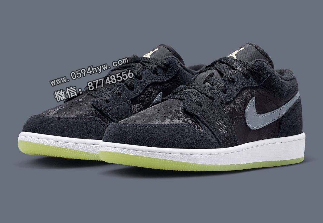 Air Jordan 1 Low GS“内在野兽”配备夜光大底