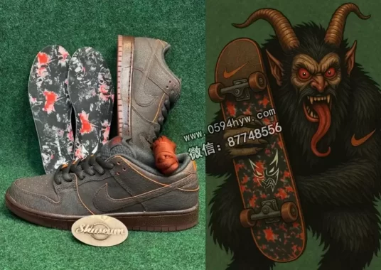 耐克SB Dunk Low“Krampus”2025年假日系列发售