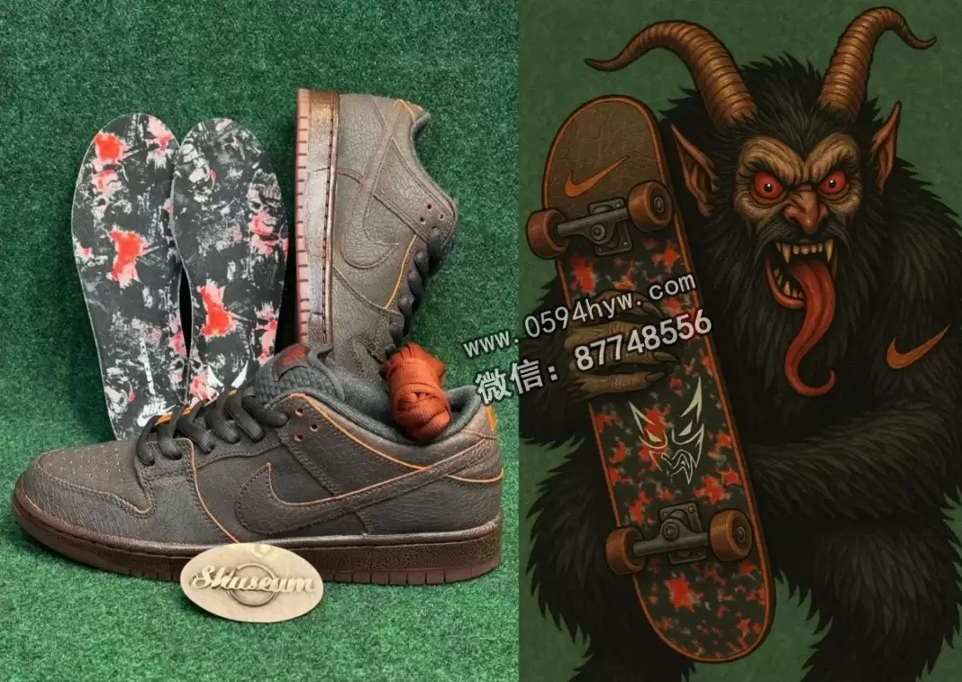 耐克SB Dunk Low“Krampus”2025年假日系列发售