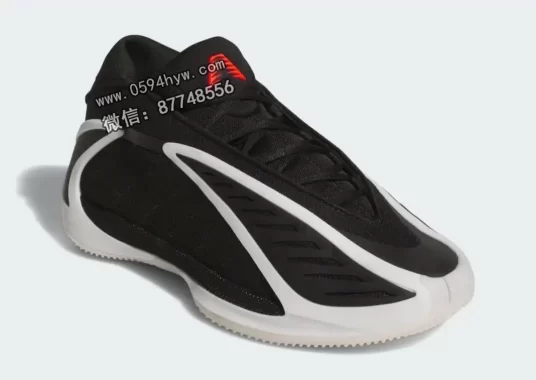 2025年11月发售：adidas安东尼·爱德华兹2款“酷黑”篮球鞋