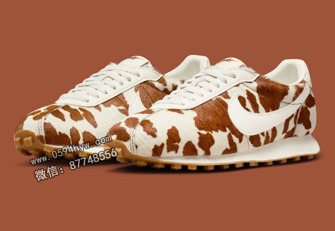 耐克LD-1000款运动鞋以奶牛印花为特色