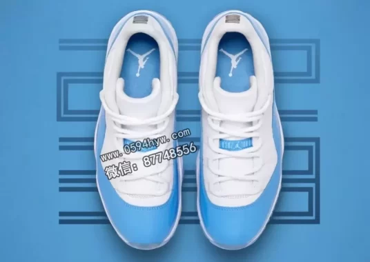 Air Jordan 11低帮“大学蓝”将于2026年4月回归