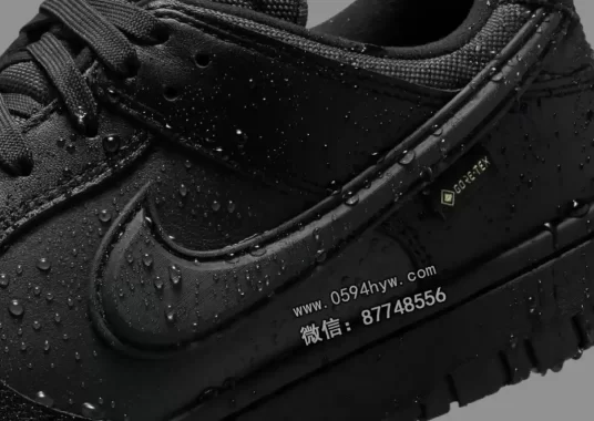 耐克Dunk低帮GTX “黑色”扩展全天候系列