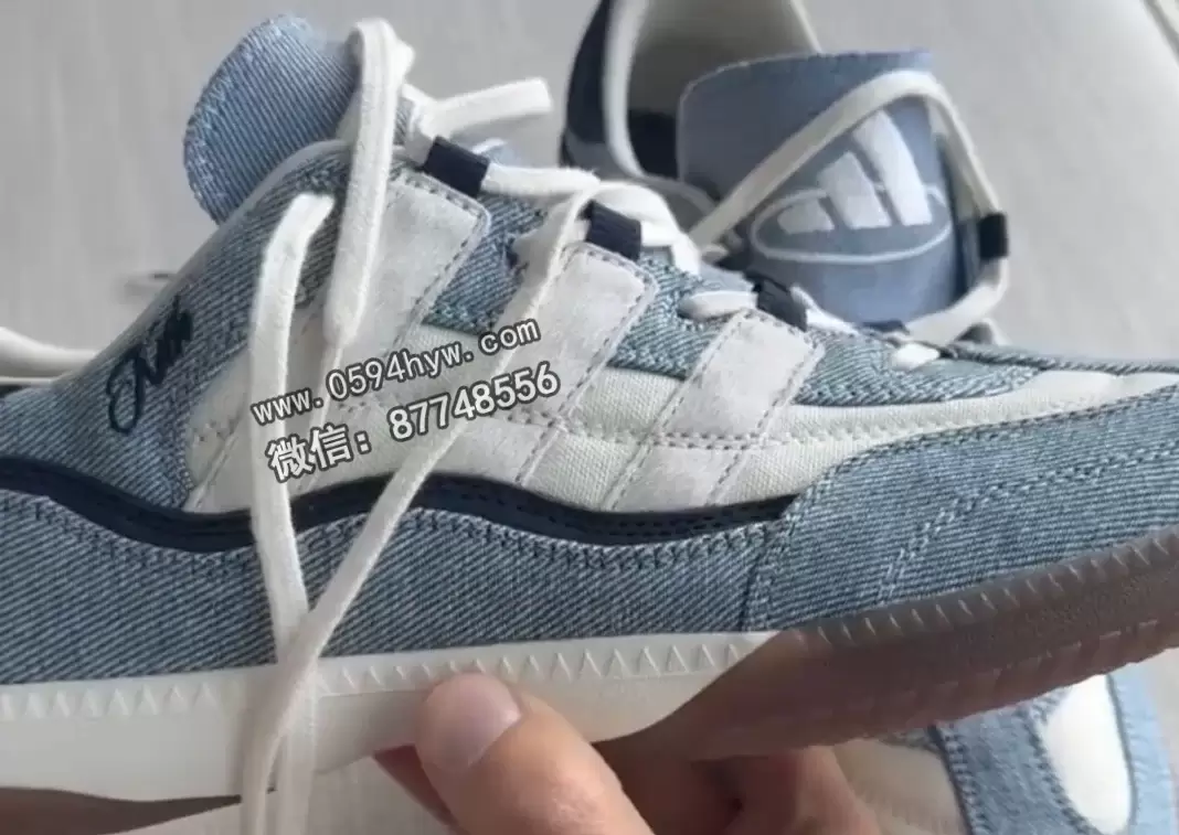 Ronnie Fieg发布Kith x adidas足球Supernova室内鞋“牛仔”