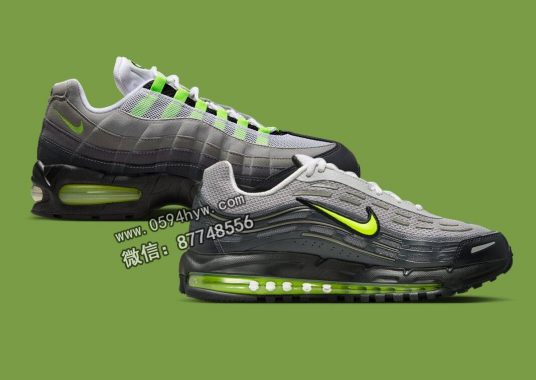 耐克Air Max TL 2.5 灵感来自经典Air Max 95的"霓虹"配色