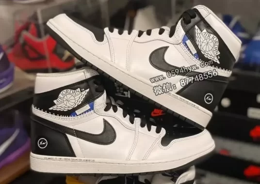 Fragment x Union x Air Jordan 1 High OG 「白底黑字」 2026年春季发售（仅限日本）