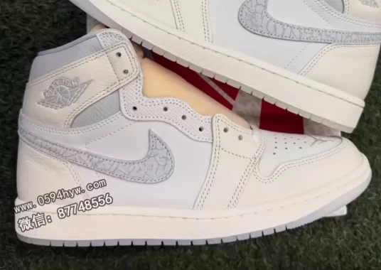 2025年12月发售Air Jordan 1 High OG “大象纹Swoosh”运动鞋