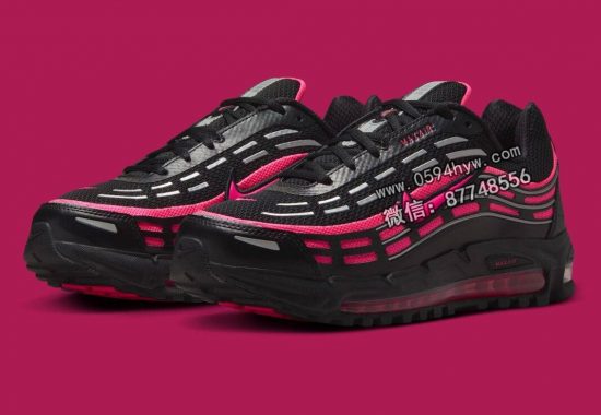 黑色Nike Air Max TL 2.5搭配粉色"Punch"