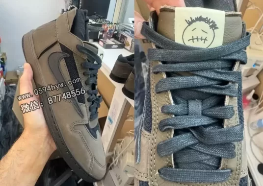 特拉维斯·斯科特 x 乔丹 Jumpman Jack 早期原型曝光
