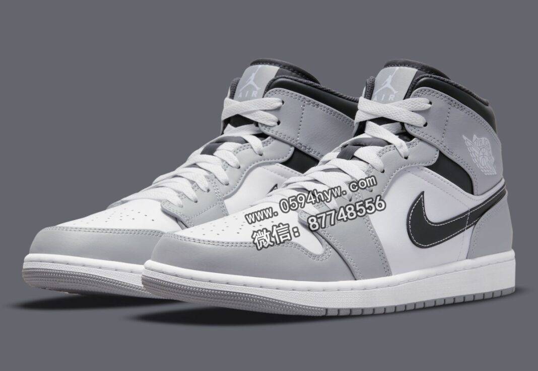 2025年秋季Air Jordan 1 Mid“浅烟灰”款式再度上市