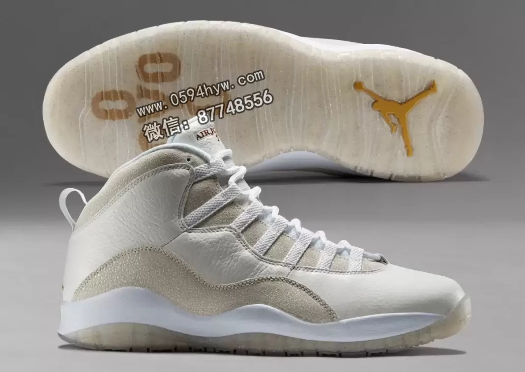 OVO x Air Jordan 10“白色”球鞋交流