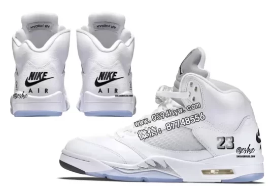 2026年5月发售的耐克Air Jordan 5 “白金属”