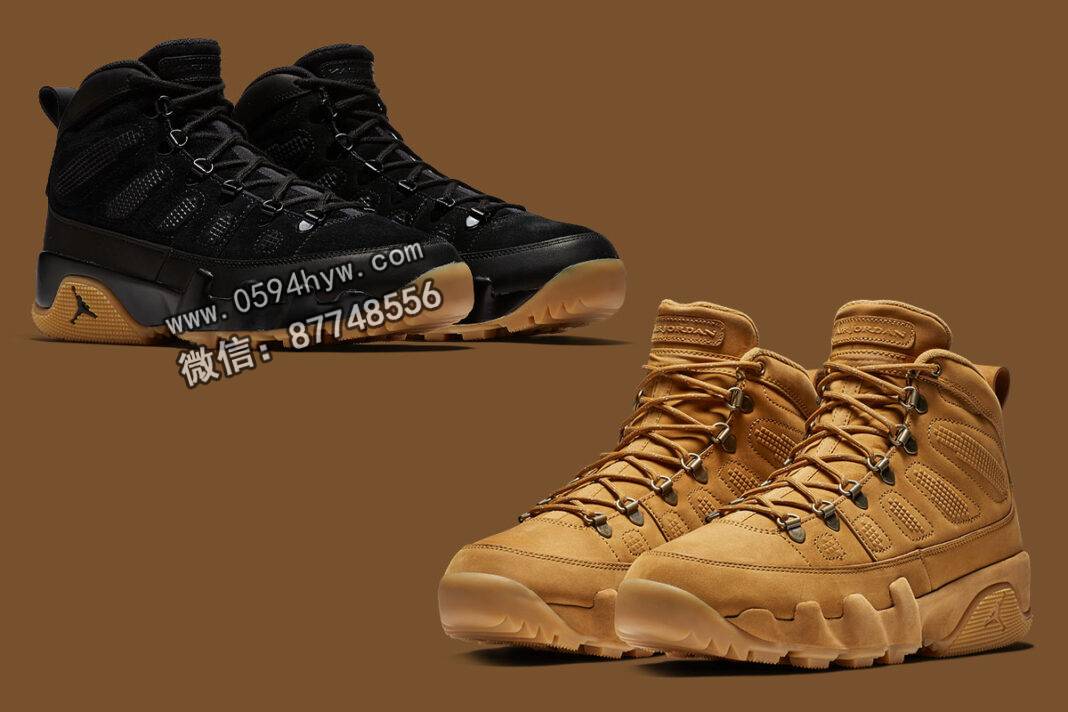 Air Jordan 9 Boot “黑胶” 现已上市 (2025年9月)