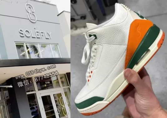 SoleFly在迈阿密Doral开设第三家门店 迎接Air Jordan 3发布