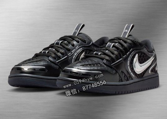 Air Jordan 1低帮“黑/金属银”制作方式现已上市 (2025年10月)