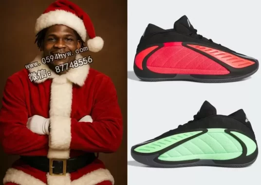 安东尼爱德华的圣诞日篮球鞋：adidas AE 2 登场