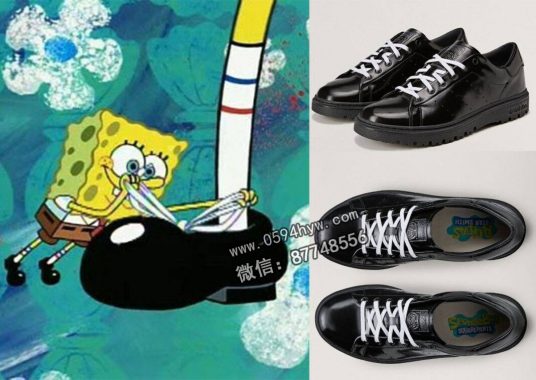 这双adidas Stan Smith联名款让“海绵宝宝”的运动鞋变得生动起来
