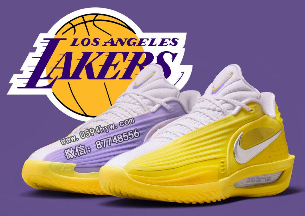 耐克 GT Cut 3 Turbo “洛杉矶湖人队” 致敬洛杉矶篮球王朝