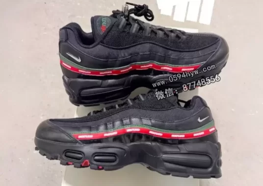 首次看：Undefeated x Nike Air Max 95“黑色” (2025)