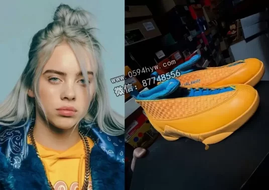 Billie Eilish 与 Air Jordan 15 联名版曝光