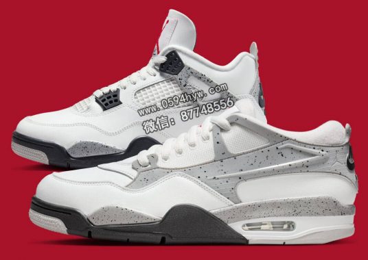 Air Jordan 4 RM加入经典“白水泥”配色