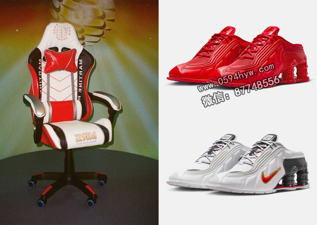 潮牌合作:Martine Rose x Nike Shox MR4融合电竞与街头风格