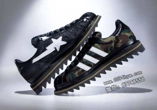 CLOT、BAPE和adidas联手推出ComplexCon独家Superstar