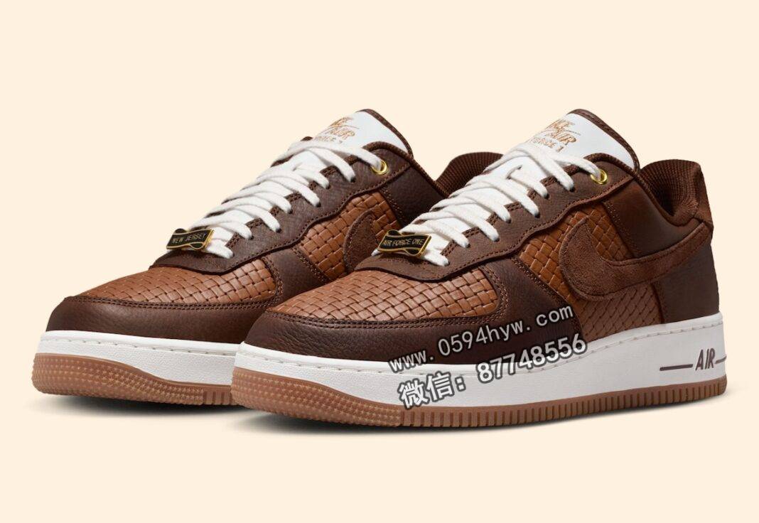 耐克Air Force 1 低帮“新泽西” 珍贵棕色皮革庆祝花园州
