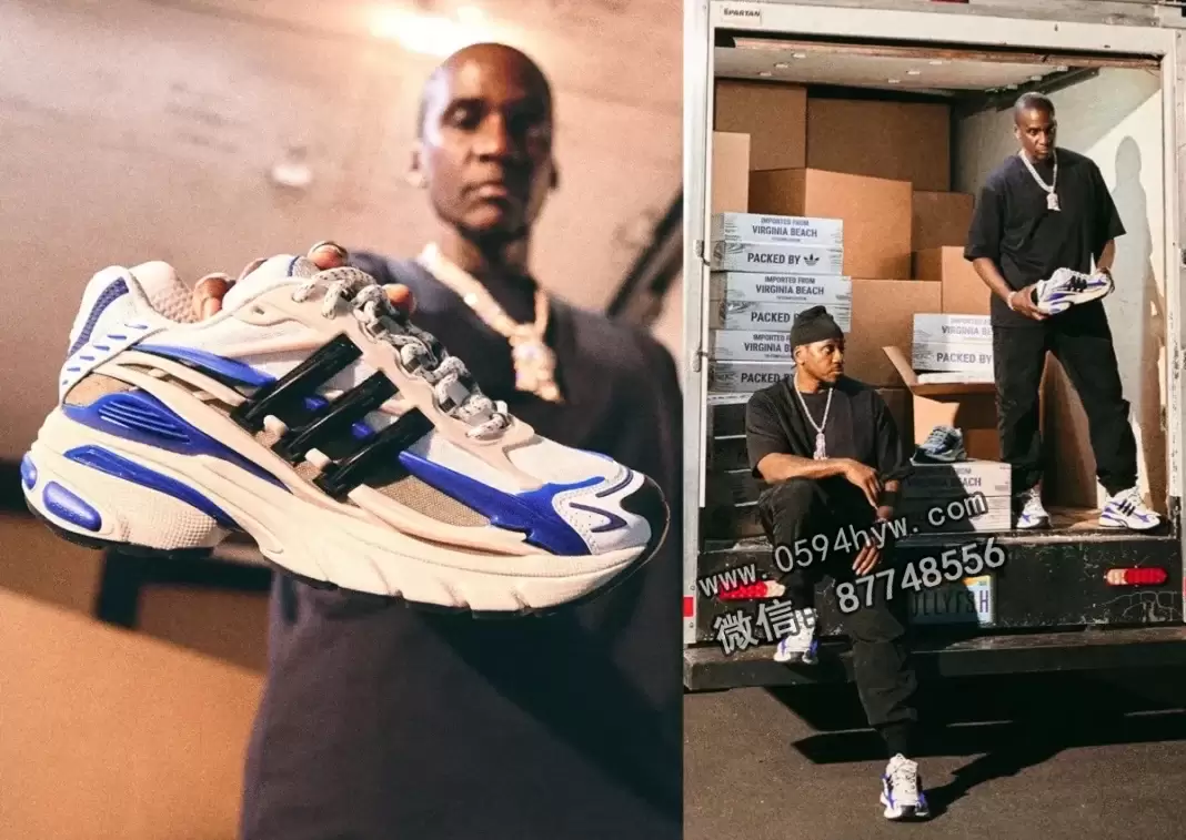 Pharrell x adidas 凉鞋“蓝色” 将独家在拉斯维加斯发布