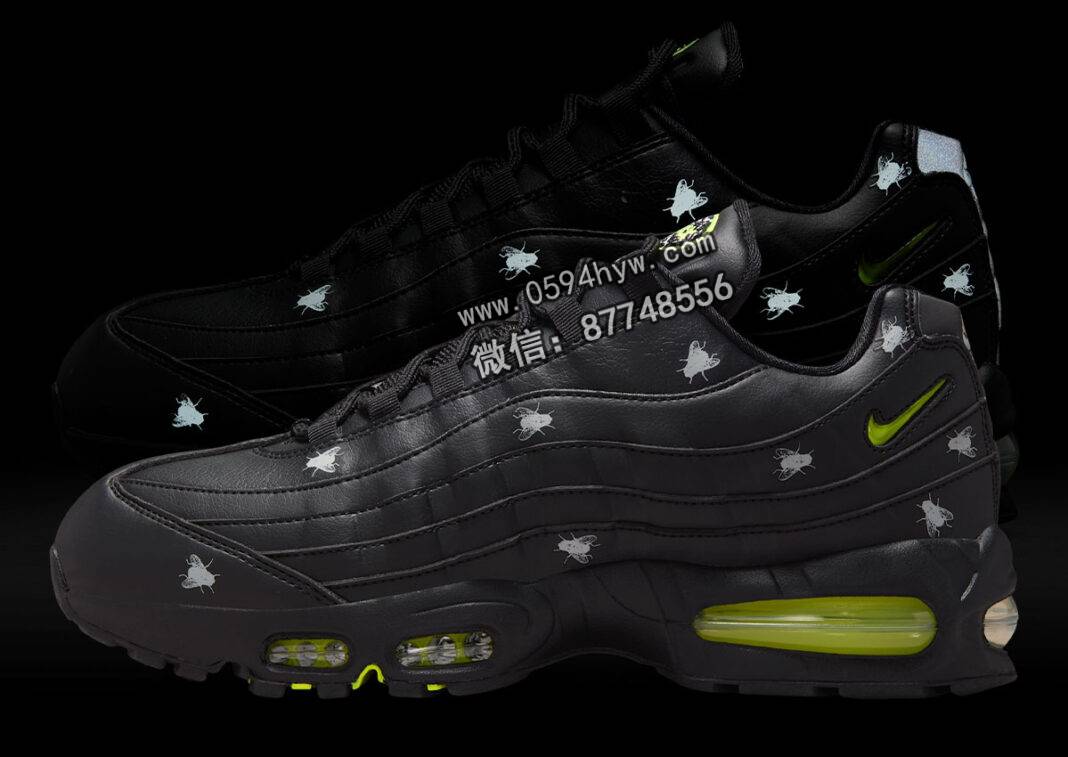 耐克Air Max 95带有3M反光“Houseflies”
