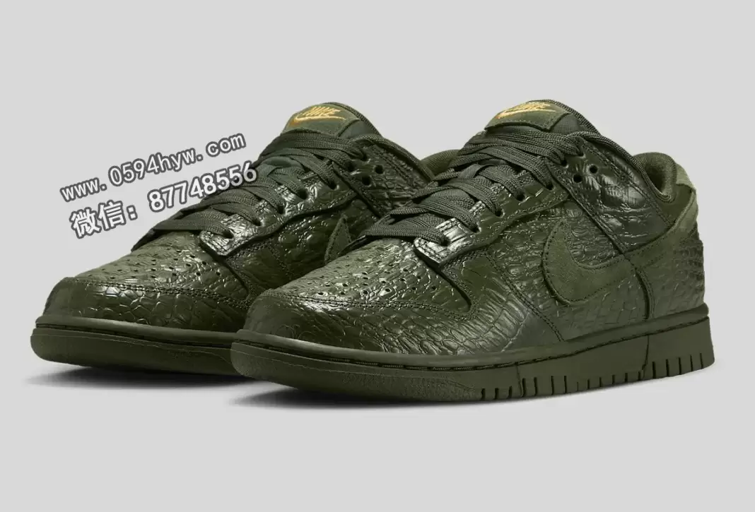 耐克Dunk Low “绿鳄鱼”现已上市（2025年11月）