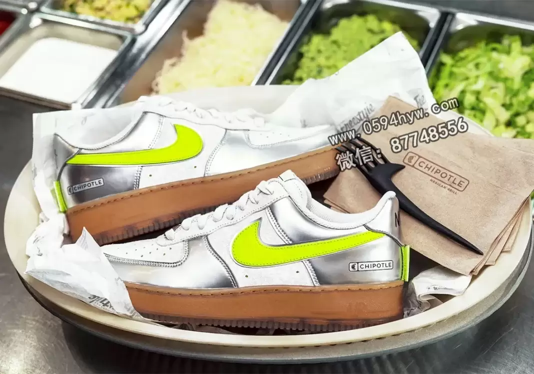 耐克Doernbecher推出“Chipotle”系列空军一号低帮篮球鞋