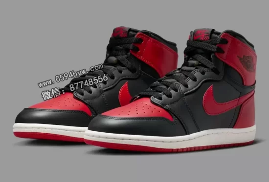 2025年假期Air Jordan 1 High 85“黑红”复刻