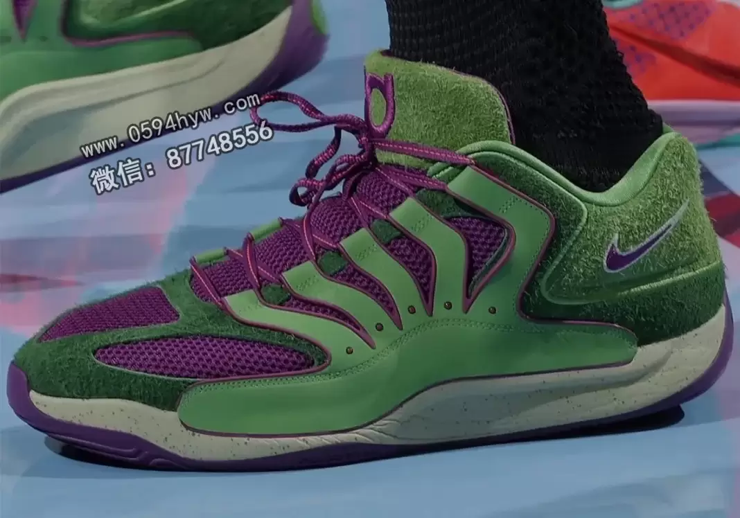 凯文·杜兰特首次亮相耐克KD 18“臭虫”PE