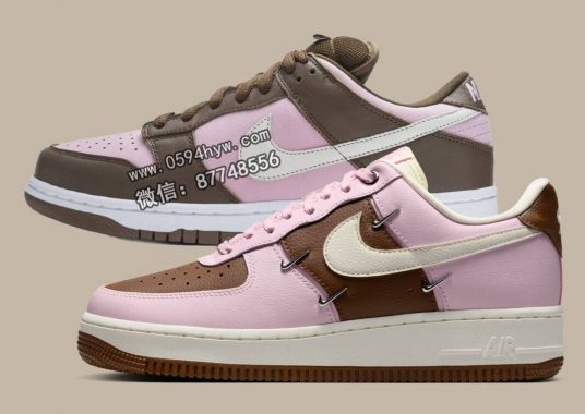 耐克Air Force 1低帮鞋汲取SB Dunk低帮“斯图西”灵感
