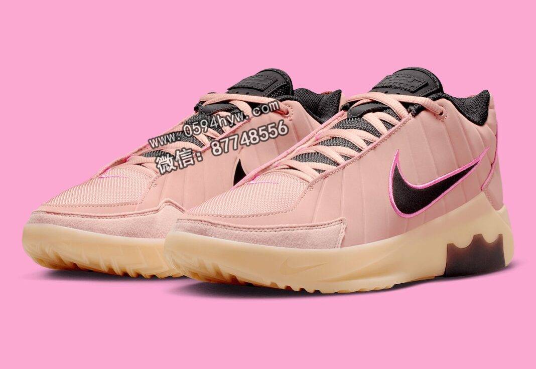 耐克勒布朗旁人9款运动鞋推出明亮的“粉色粒子”款式