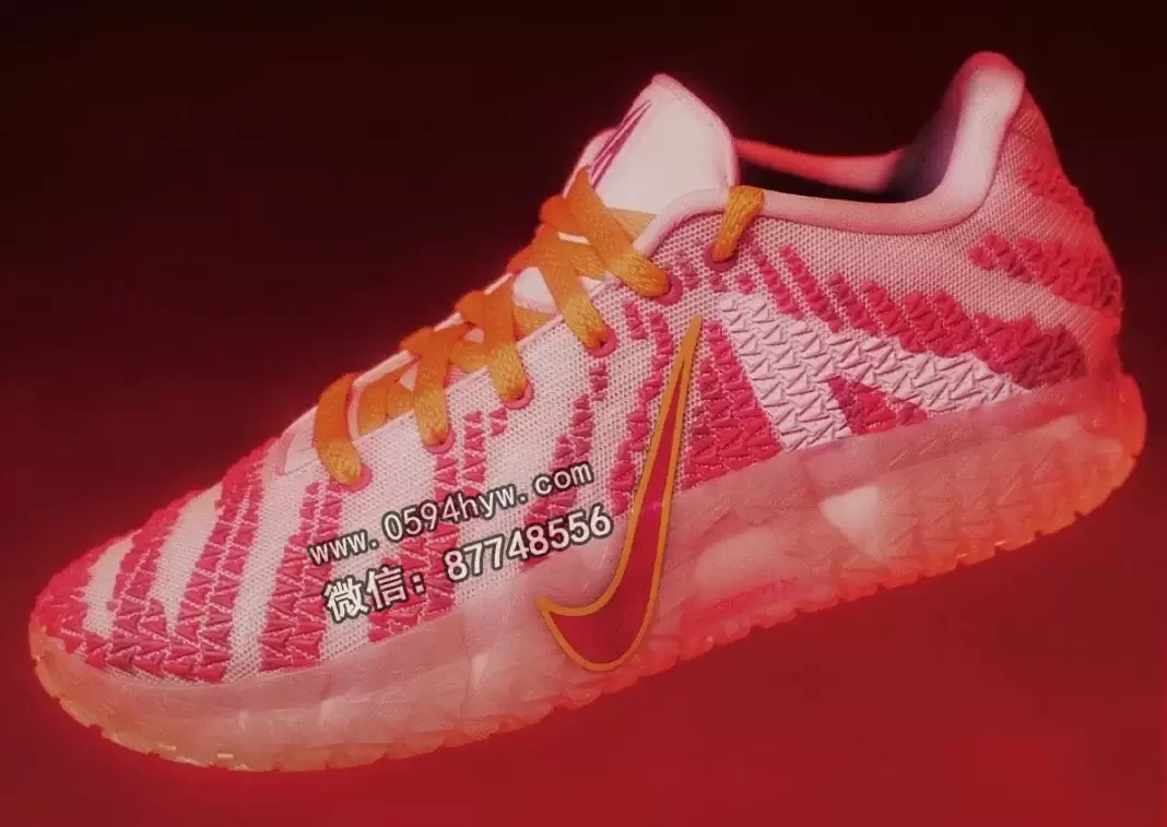 耐克Ja 3“亮粉色”运动鞋轻松点燃糖果色彩