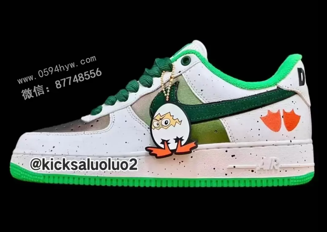 首曝:Division Street x Nike Air Force 1 低帮“Feather群的鸭”