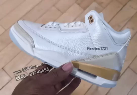 2025年11月发售 Air Jordan 3 “香槟与牡蛎”