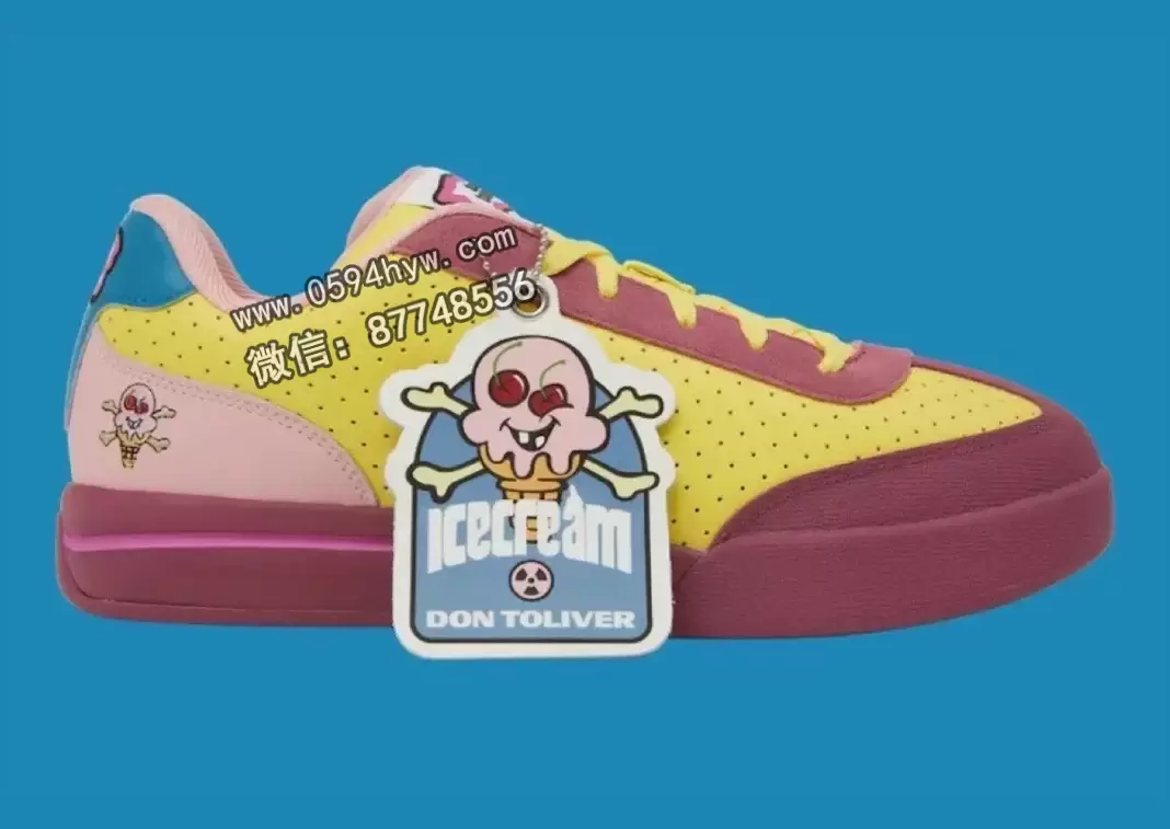 Don Toliver x Reebok ICECREAM Board Flip “香蕉分蛋糕” 11月5日发售